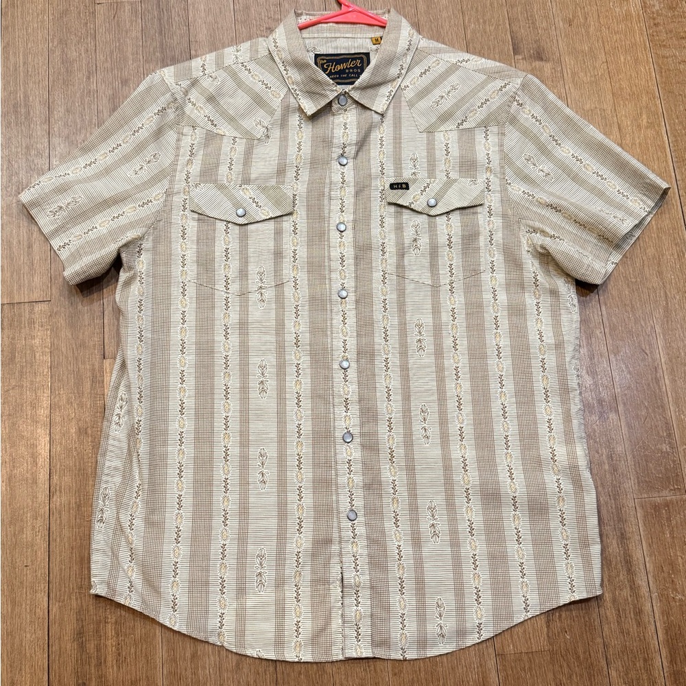 Howler Brothers — NWT - Beautiful Western Patterned Shirt - MEDIUM